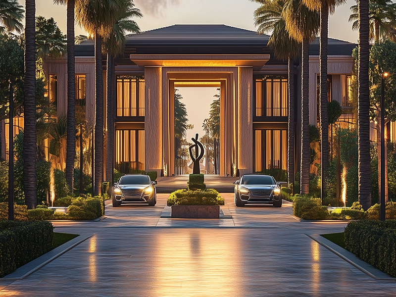 Grand entrance of Purva Estrella Lokhandwala Andheri West