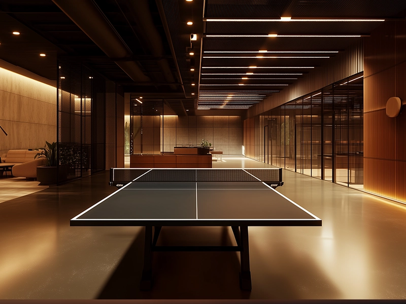 Indoor games zone at Purva Estrella Lokhandwala Andheri West project